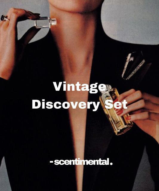 Vintage Fragrance Sample Set